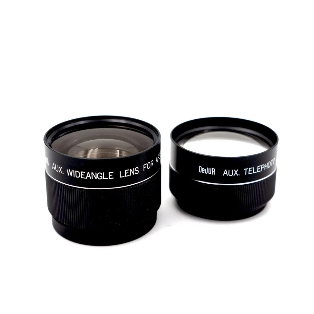Vintage Dejur Auxiliary Lens Set for Canon Sure Shot AF35M‎ II Tested Lens Set
